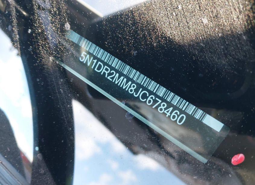 Photo 17 of 2018 Nissan Pathfinder SV (VIN 5N1DR2MM8JC678460)