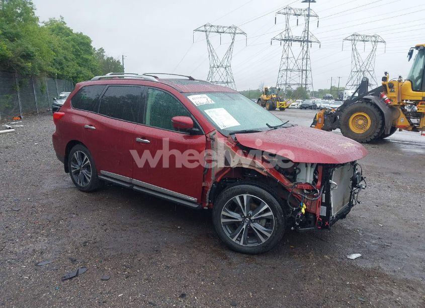 2019 Nissan Pathfinder PLATINUM (VIN 5N1DR2MM9KC633612) main photo