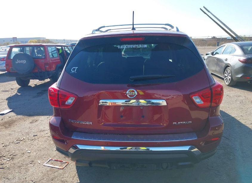 Photo 16 of 2017 Nissan Pathfinder PLATINUM (VIN 5N1DR2MN1HC669229)
