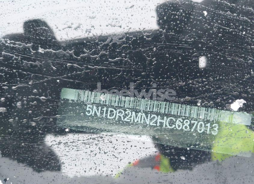 Photo 9 of 2017 Nissan Pathfinder SV (VIN 5N1DR2MN2HC687013)