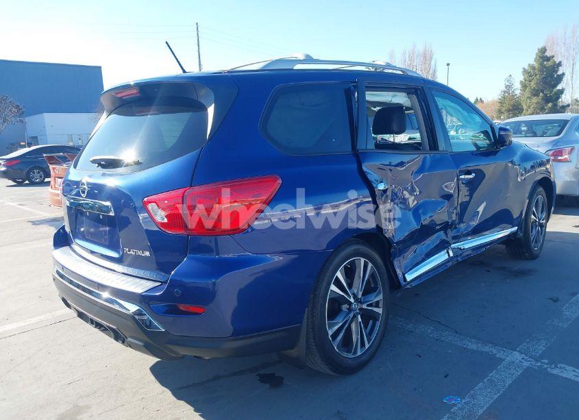 Photo 4 of 2017 Nissan Pathfinder PLATINUM (VIN 5N1DR2MN3HC629959)