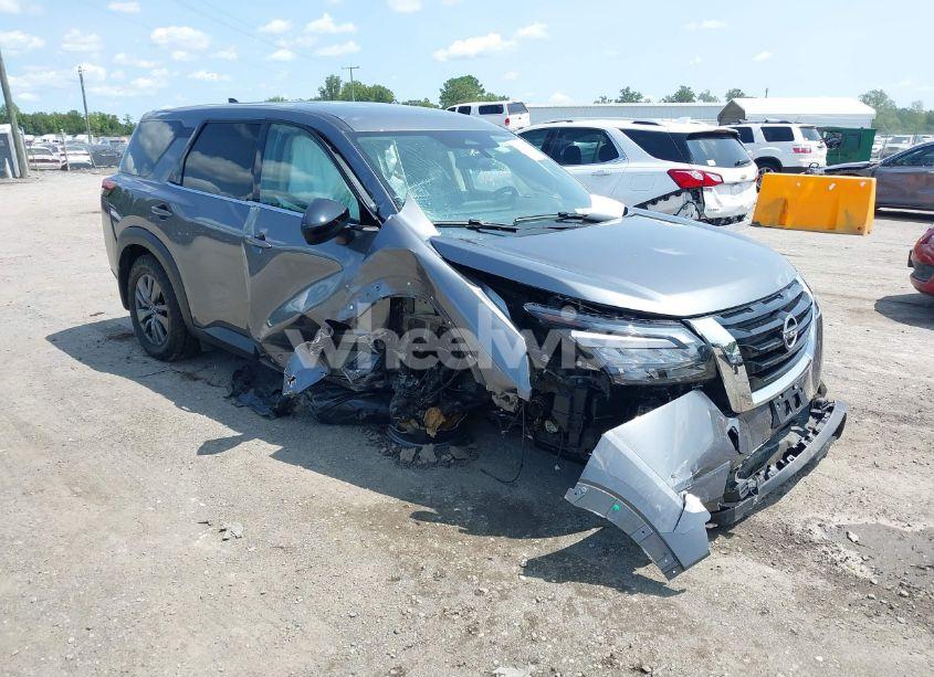 2023 Nissan Pathfinder S 4WD (VIN 5N1DR3AC6PC210737) main photo