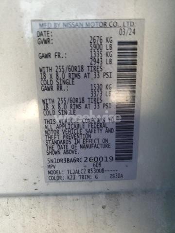 Photo 10 of 2024 NISSAN PATHFINDER SV N/A (VIN 5N1DR3BA6RC260019)