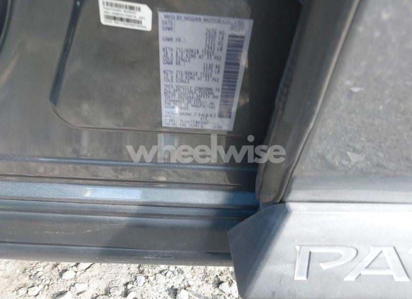 Photo 9 of 2022 Nissan Pathfinder SV 2WD (VIN 5N1DR3BB8NC236842)