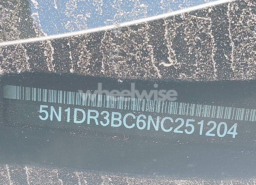 Photo 9 of 2022 Nissan Pathfinder SV 4WD (VIN 5N1DR3BC6NC251204)