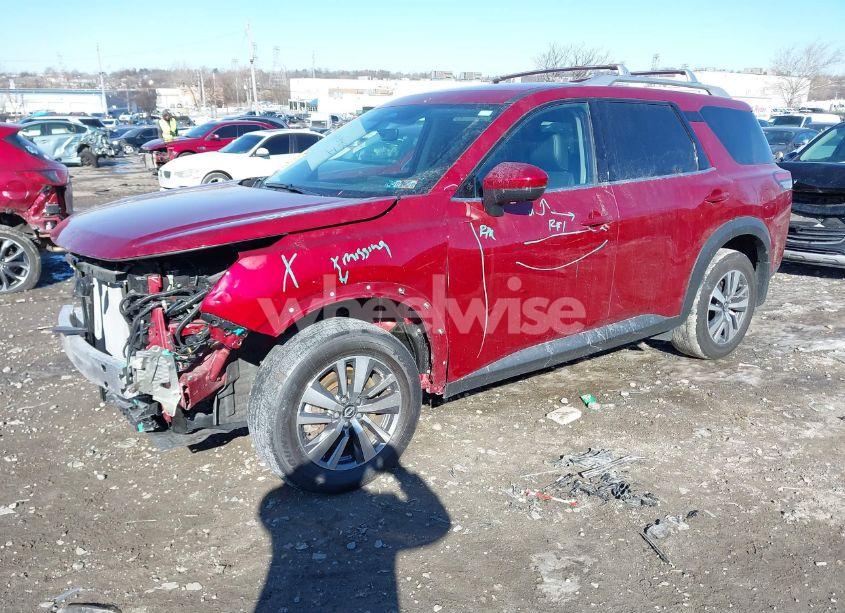 Photo 2 of 2023 Nissan Pathfinder SL 4WD (VIN 5N1DR3CC1PC221271)