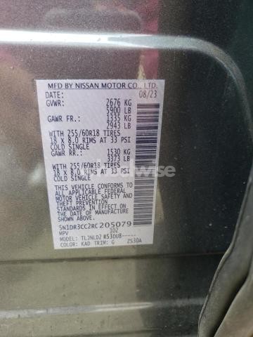 Photo 15 of 2024 NISSAN PATHFINDER SL (VIN 5N1DR3CC2RC205079)