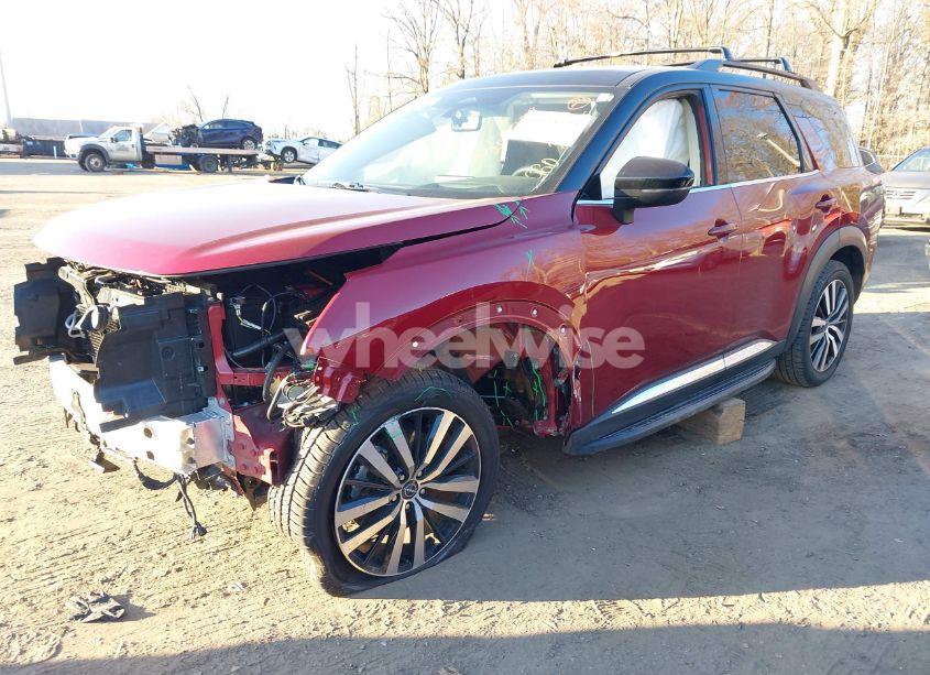 Photo 2 of 2023 Nissan Pathfinder PLATINUM 4WD (VIN 5N1DR3DJ5PC204759)