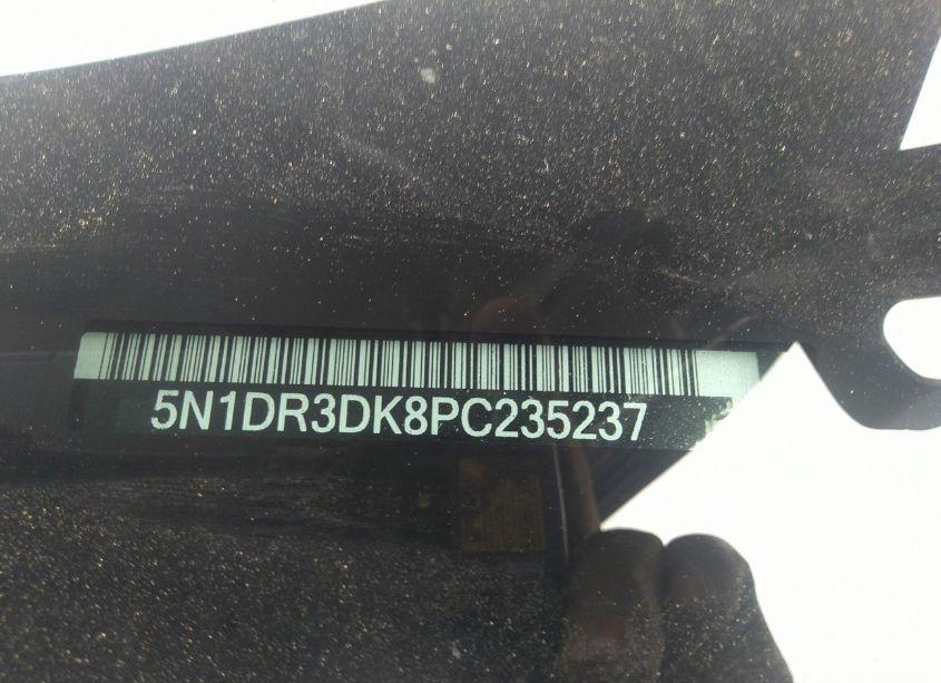 Photo 9 of 2023 Nissan Pathfinder PLATINUM 4WD (VIN 5N1DR3DK8PC235237)