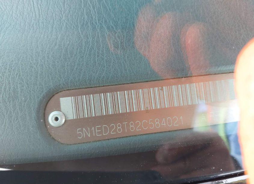 Photo 9 of 2002 Nissan Xterra SE (VIN 5N1ED28T82C584021)