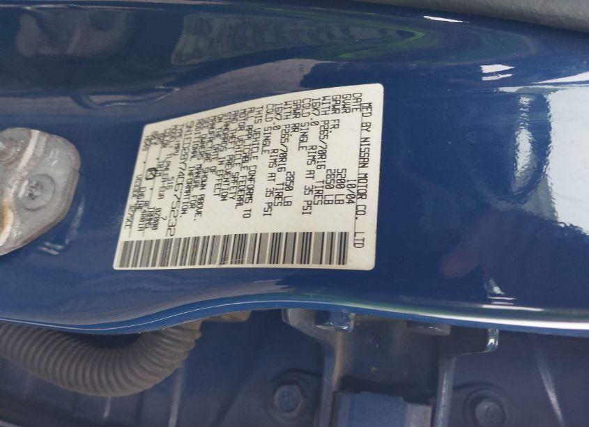 Photo 9 of 2004 Nissan Xterra XE (VIN 5N1ED28Y74C675232)