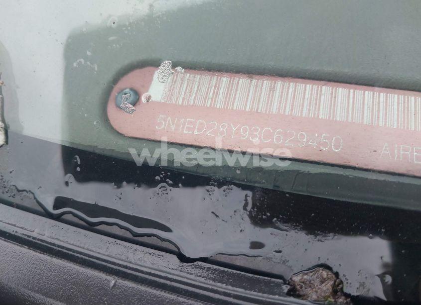 Photo 11 of 2003 Nissan Xterra XE (VIN 5N1ED28Y93C629450)