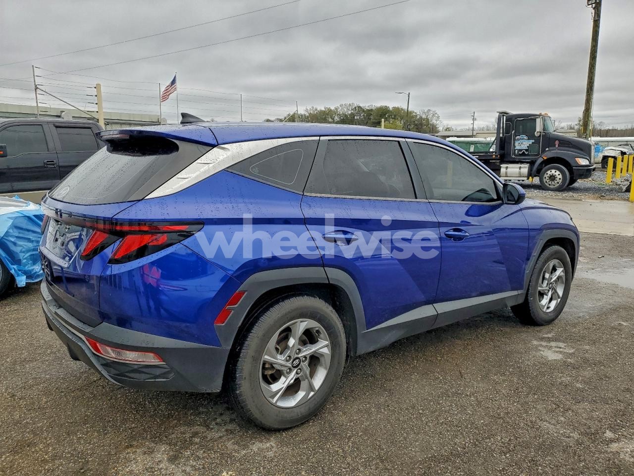 Photo 3 of 2022 HYUNDAI TUCSON SE (VIN 5NMJA3AE0NH005896)