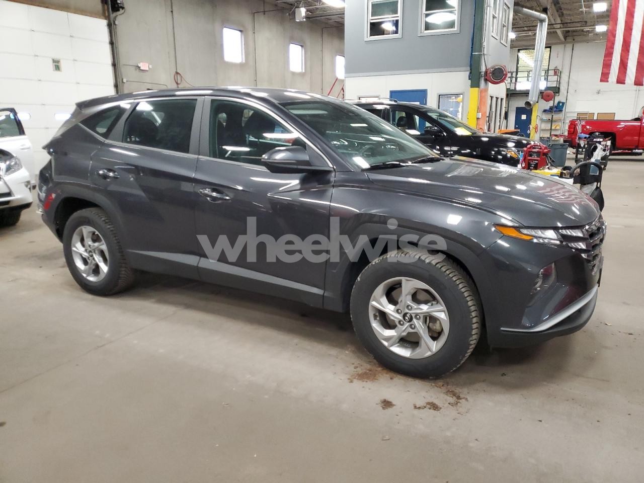 Photo 4 of 2022 HYUNDAI TUCSON SE (VIN 5NMJACAE1NH079800)