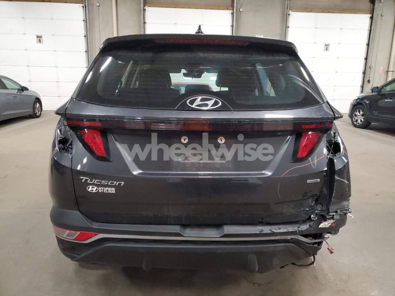Photo 6 of 2022 HYUNDAI TUCSON SE (VIN 5NMJACAE1NH079800)