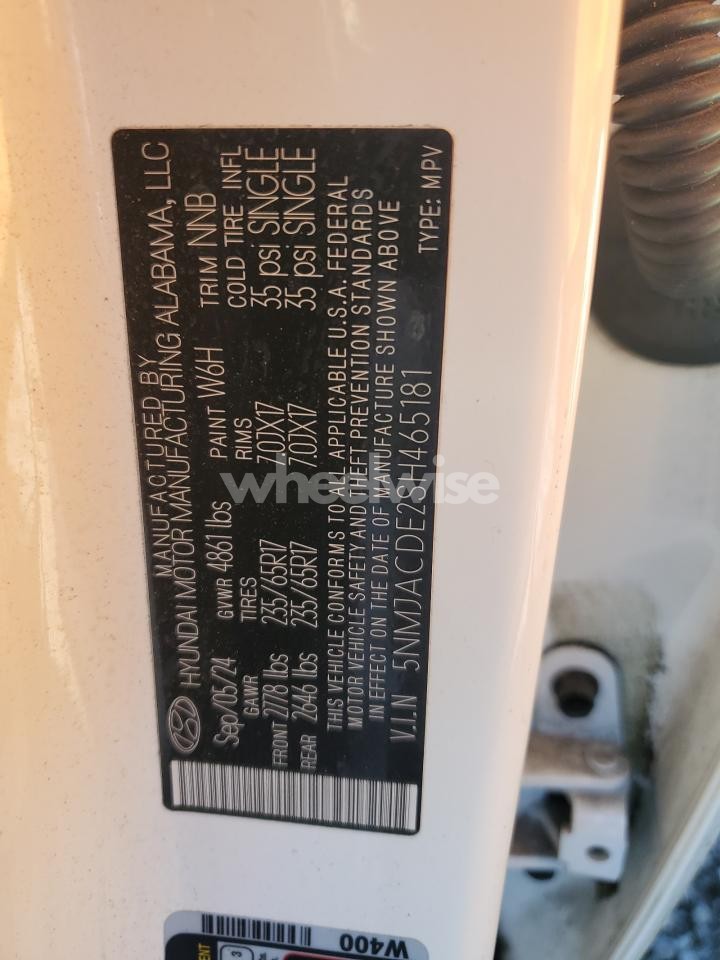 Photo 12 of 2025 HYUNDAI TUCSON SE (VIN 5NMJACDE2SH465181)