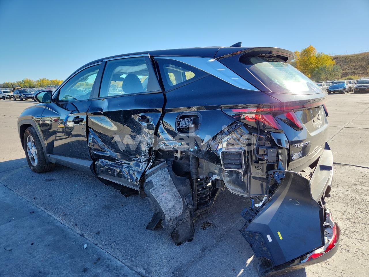 Photo 2 of 2024 HYUNDAI TUCSON SE (VIN 5NMJACDE6RH345362)