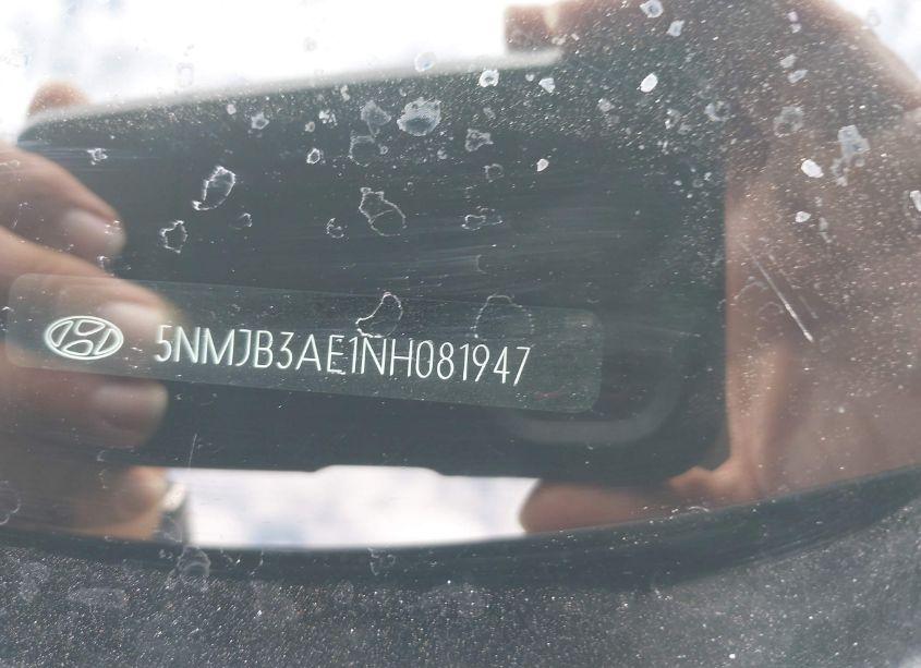 Photo 9 of 2022 Hyundai Tucson SEL (VIN 5NMJB3AE1NH081947)