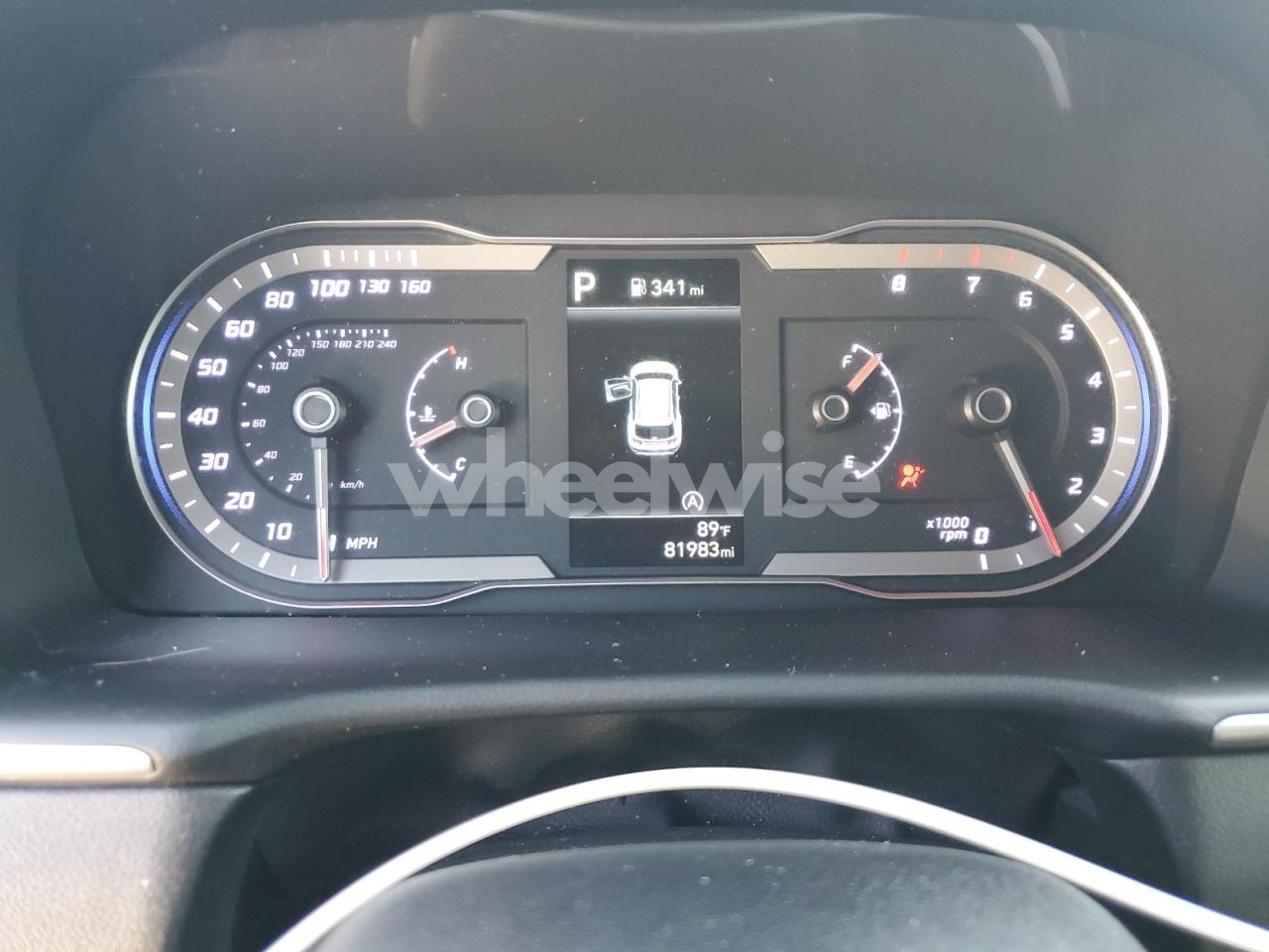 Photo 9 of 2022 HYUNDAI TUCSON SEL (VIN 5NMJB3AE4NH110728)