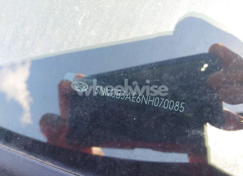 Photo 9 of 2022 Hyundai Tucson SEL (VIN 5NMJB3AE6NH070085)