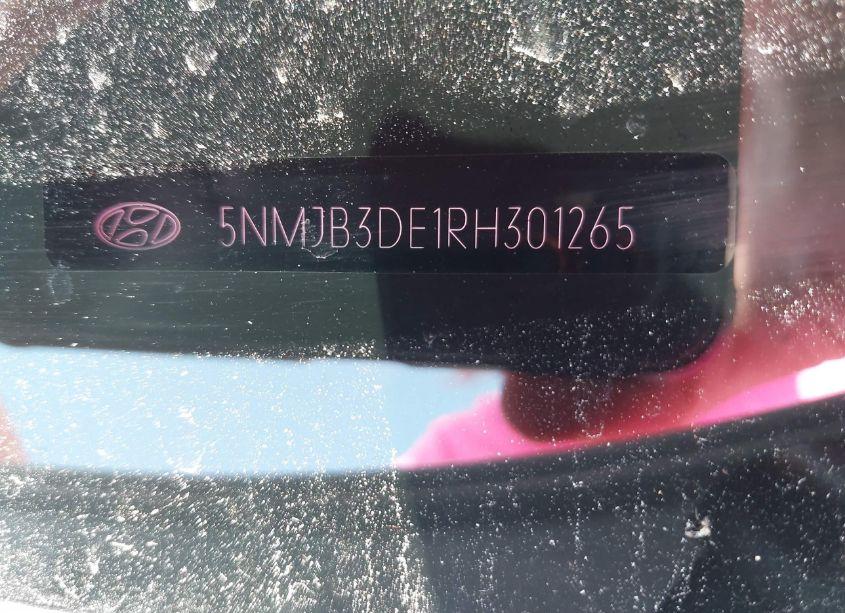 Photo 9 of 2024 Hyundai Tucson SEL (VIN 5NMJB3DE1RH301265)