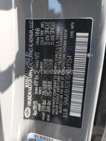 Photo 13 of 2025 HYUNDAI TUCSON SEL (VIN 5NMJB3DE1SH569254)