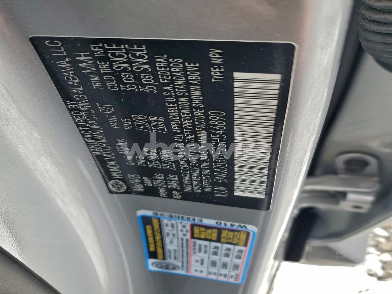 Photo 13 of 2025 HYUNDAI TUCSON SEL (VIN 5NMJB3DE2SH546890)