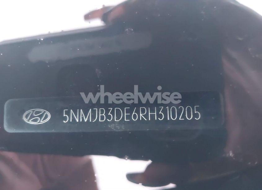 Photo 9 of 2024 Hyundai Tucson SEL (VIN 5NMJB3DE6RH310205)