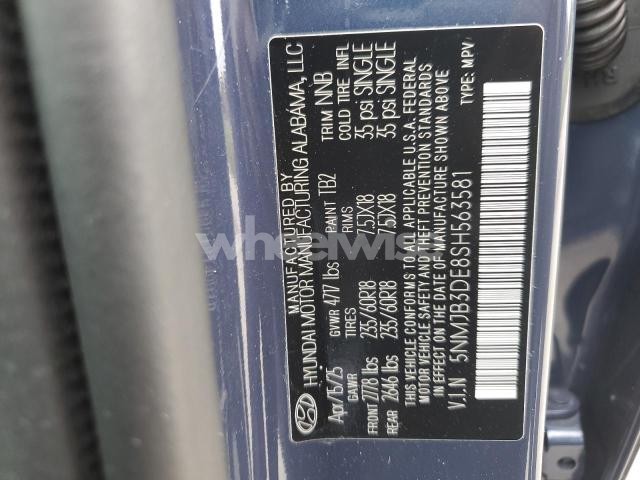 Photo 6 of 2025 HYUNDAI TUCSON SEL (VIN 5NMJB3DE8SH563581)