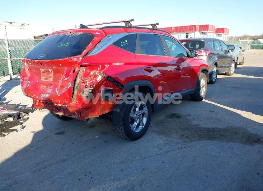 Photo 4 of 2022 Hyundai Tucson SEL (VIN 5NMJBCAE2NH131089)