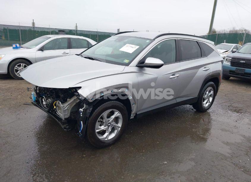 Photo 2 of 2022 Hyundai Tucson SEL (VIN 5NMJBCAE3NH045709)