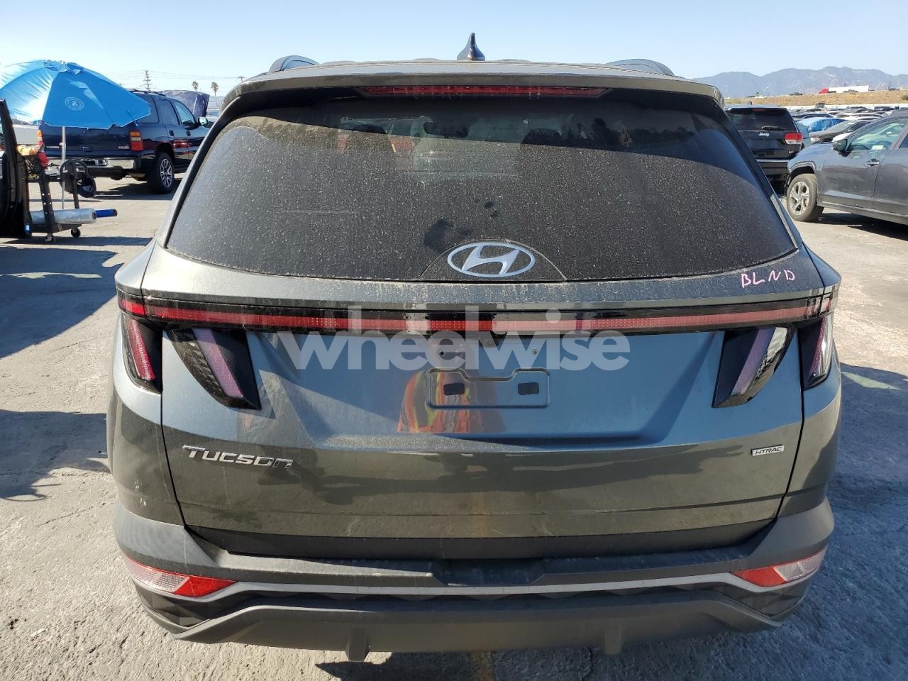 Photo 6 of 2023 HYUNDAI TUCSON SEL (VIN 5NMJBCAE4PH239815)