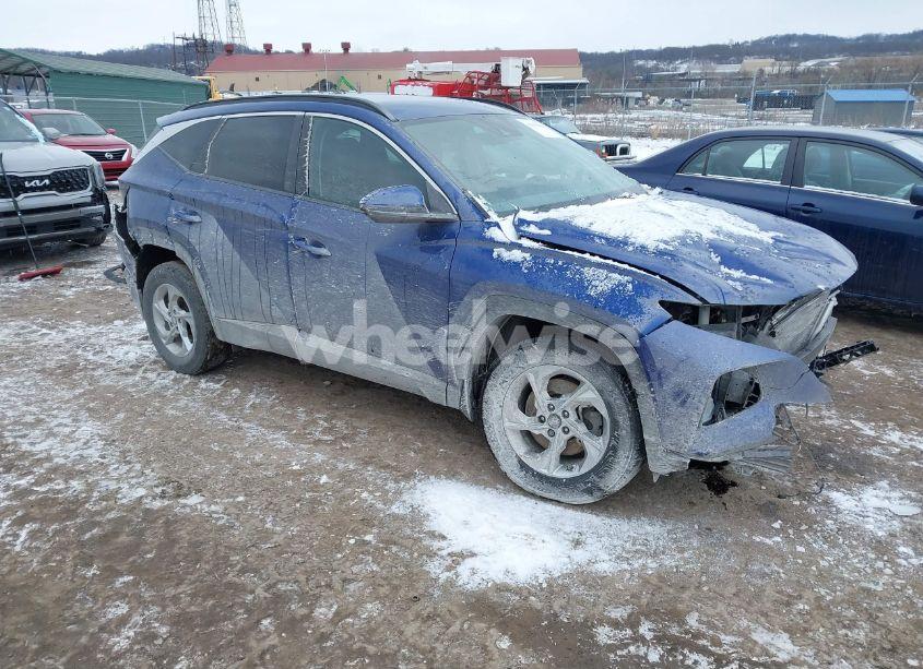 2022 Hyundai Tucson SEL (VIN 5NMJBCAE6NH156836) main photo