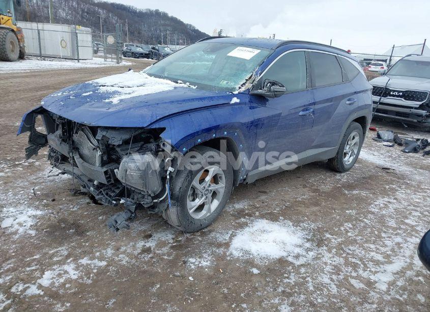 Photo 2 of 2022 Hyundai Tucson SEL (VIN 5NMJBCAE6NH156836)