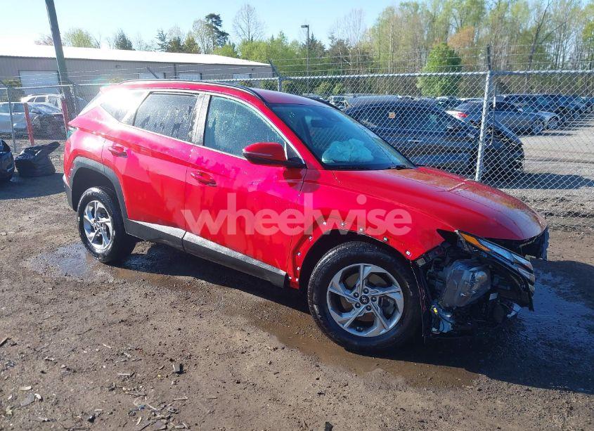 2022 Hyundai Tucson SEL (VIN 5NMJBCAE7NH069348) main photo