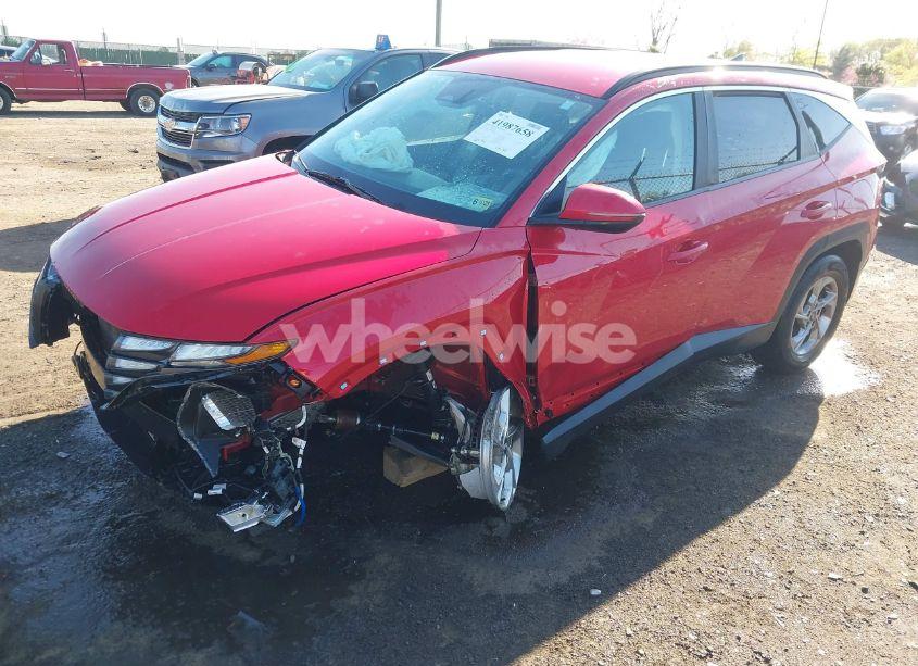 Photo 2 of 2022 Hyundai Tucson SEL (VIN 5NMJBCAE7NH069348)