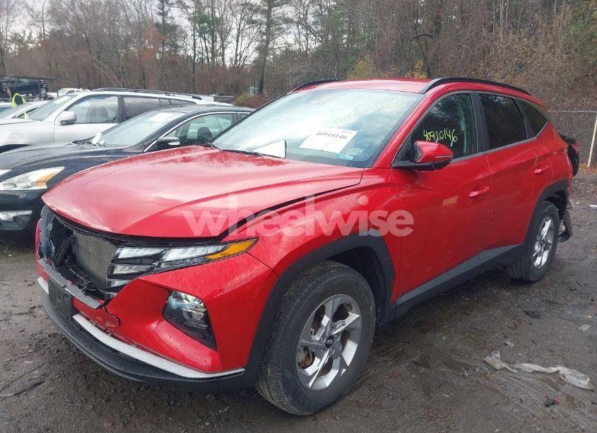 Photo 2 of 2022 Hyundai Tucson SEL (VIN 5NMJBCAE8NH025360)