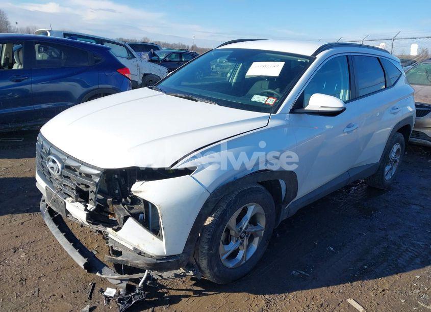 Photo 2 of 2022 Hyundai Tucson SEL (VIN 5NMJBCAEXNH155625)