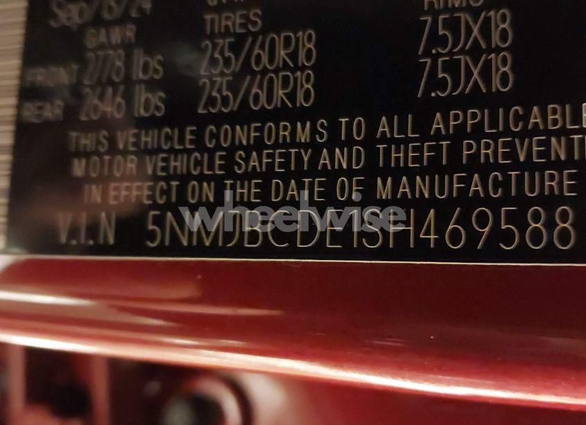 Photo 9 of 2025 Hyundai Tucson SEL (VIN 5NMJBCDE1SH469588)