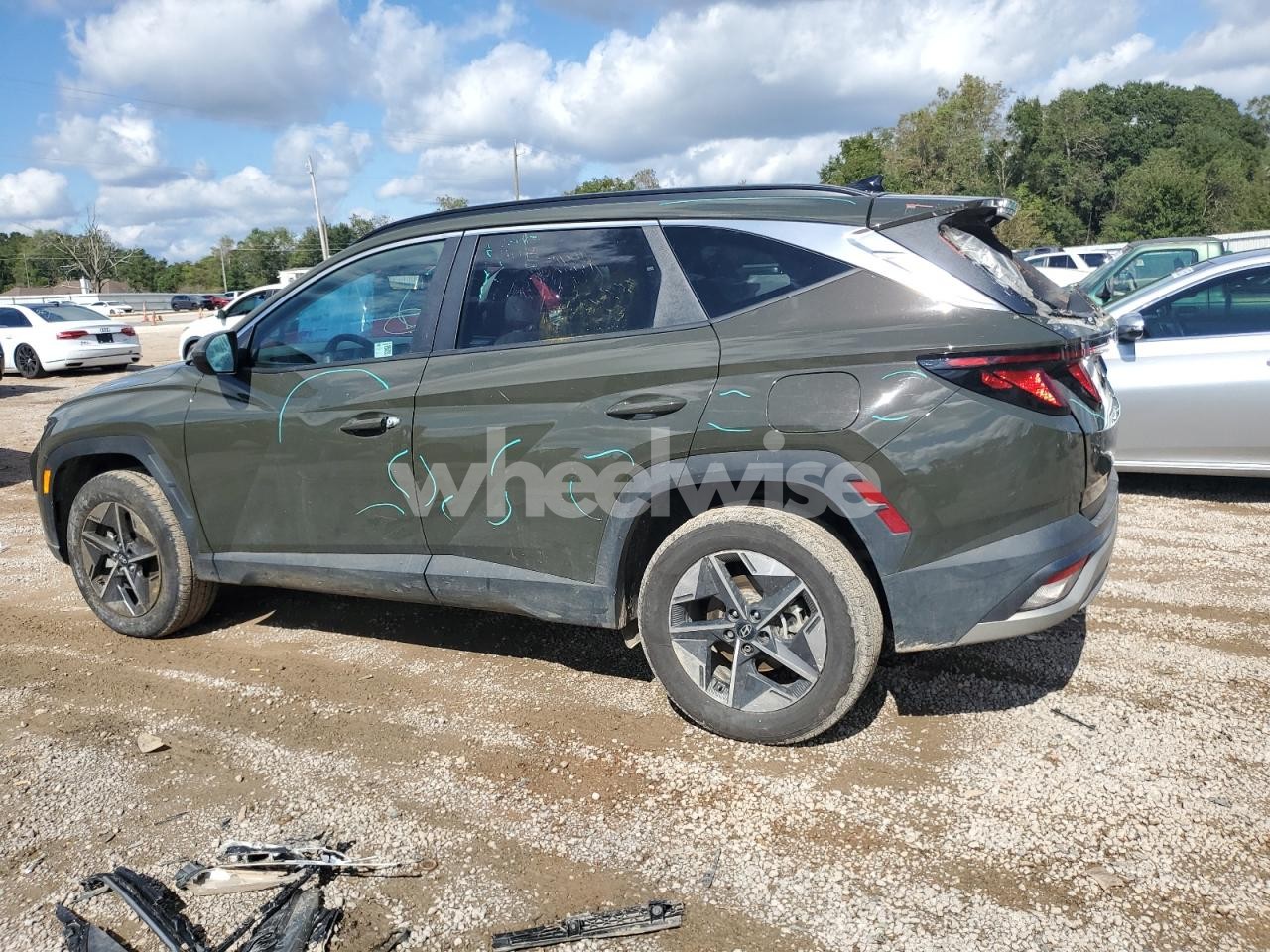 Photo 2 of 2025 HYUNDAI TUCSON SEL (VIN 5NMJBCDE2SH476808)