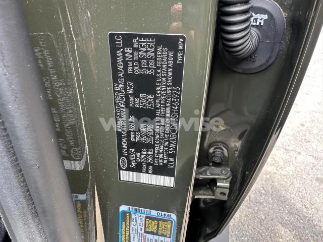 2025 HYUNDAI TUCSON SEL (VIN 5NMJBCDE3SH463923) main photo