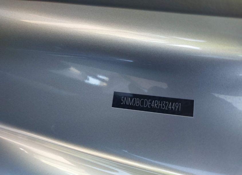 Photo 9 of 2024 Hyundai Tucson SEL (VIN 5NMJBCDE4RH324491)