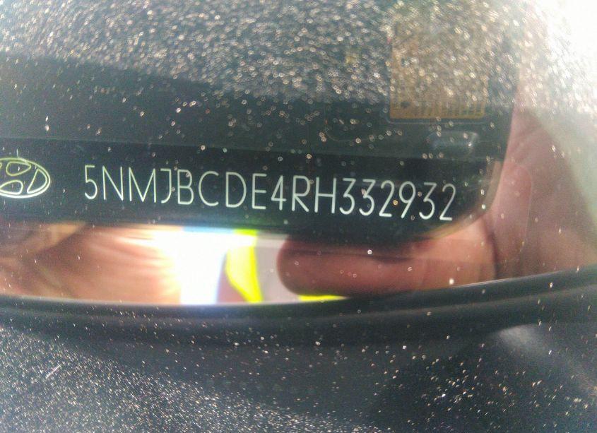 Photo 9 of 2024 Hyundai Tucson SEL (VIN 5NMJBCDE4RH332932)