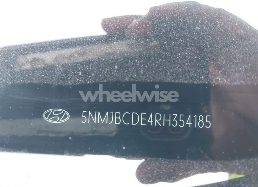 Photo 9 of 2024 Hyundai Tucson SEL (VIN 5NMJBCDE4RH354185)