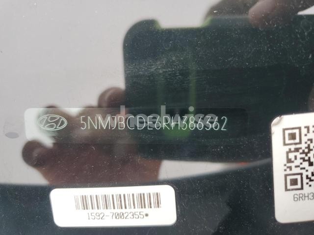 Photo 8 of 2024 HYUNDAI TUCSON SEL (VIN 5NMJBCDE6RH386362)