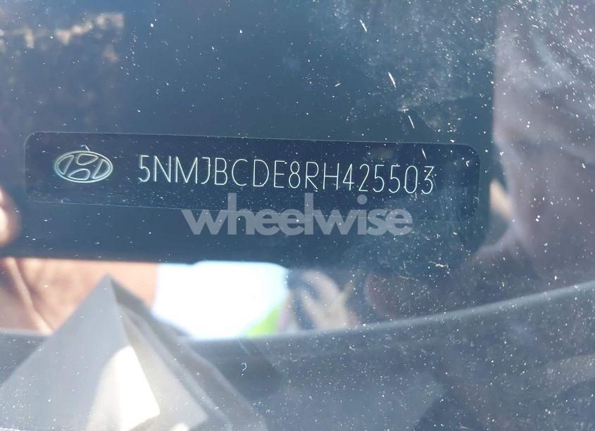 Photo 17 of 2024 Hyundai Tucson SEL (VIN 5NMJBCDE8RH425503)