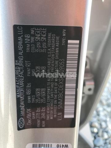 Photo 10 of 2025 HYUNDAI TUCSON SEL (VIN 5NMJBCDEXSH509053)