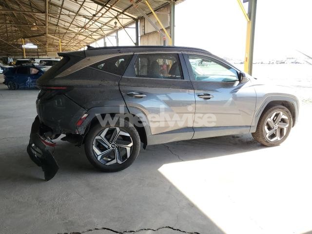 Photo 2 of 2022 HYUNDAI TUCSON SEL (VIN 5NMJCCAE0NH033594)