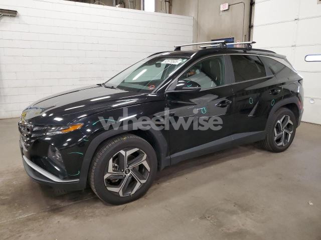 Photo 2 of 2022 HYUNDAI TUCSON SEL (VIN 5NMJCCAEXNH044229)