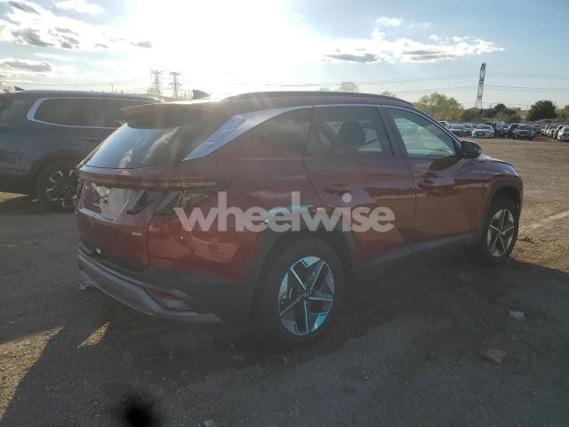 Photo 2 of 2025 HYUNDAI TUCSON SEL (VIN 5NMJCCDE2SH478524)